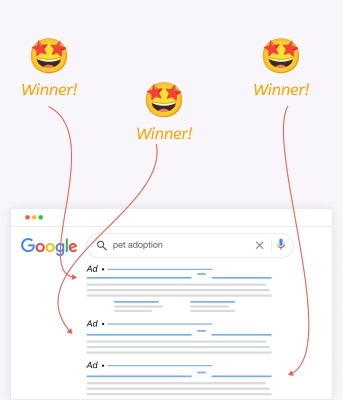 Google Ads auction — slide 10